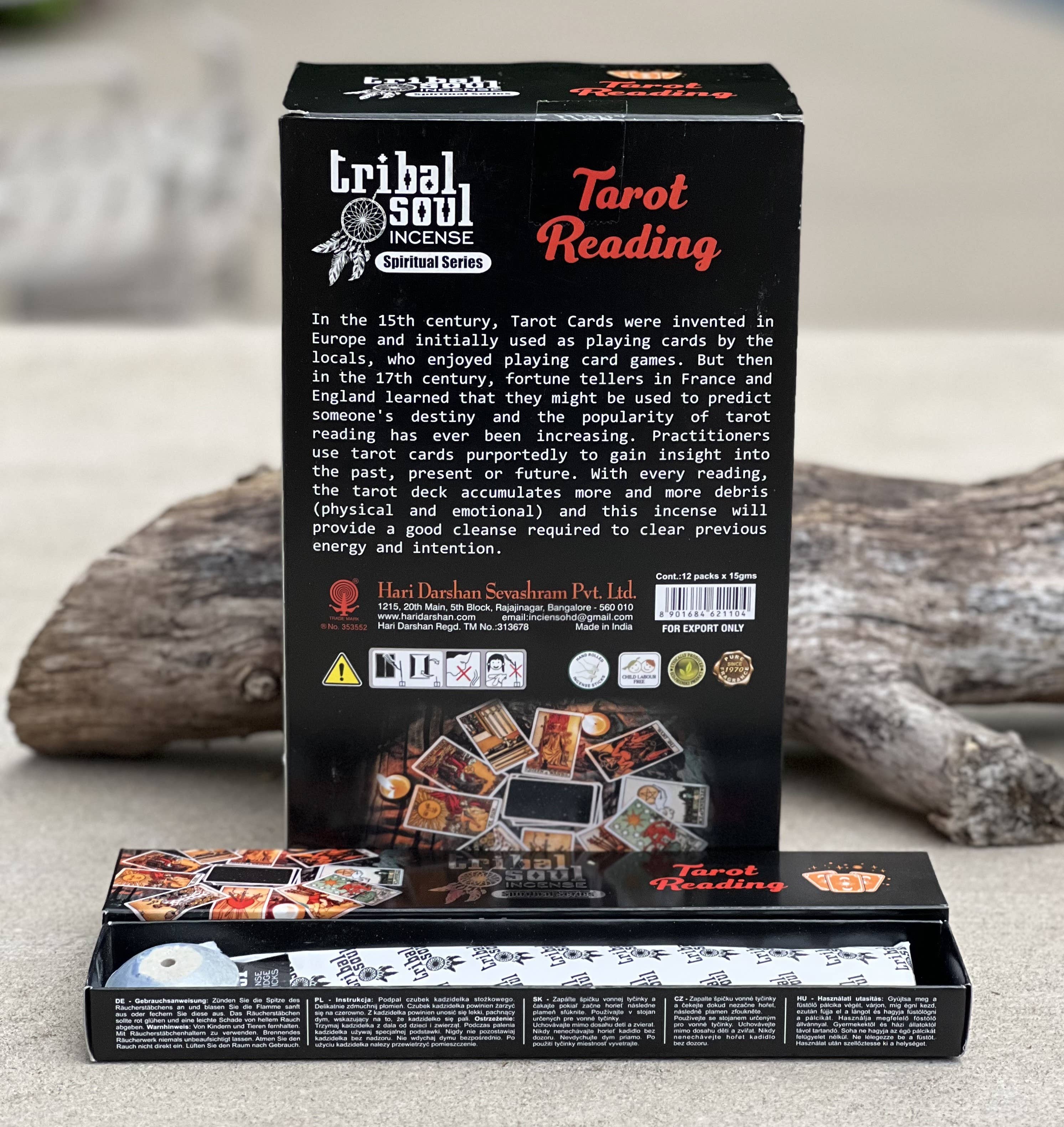 Lungta Imports - Vendita all'ingrosso Incensi - Bastoncini d'incenso rituali Tribal Soul con braciere in omaggio3