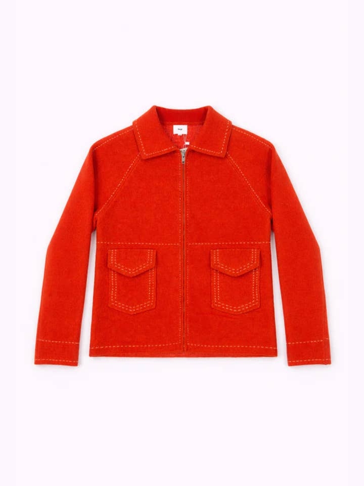 NIBA red VEST for wholesale by An'ge