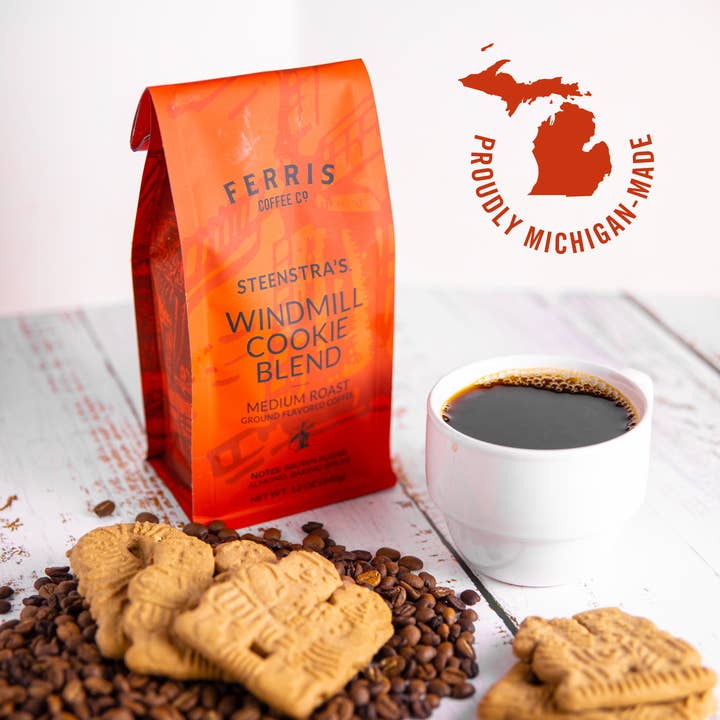 Ferris Coffee & Nut Co. - Vente Café moulu - Café aux biscuits moulin Steenstra's™ (moulu) 12 oz.3