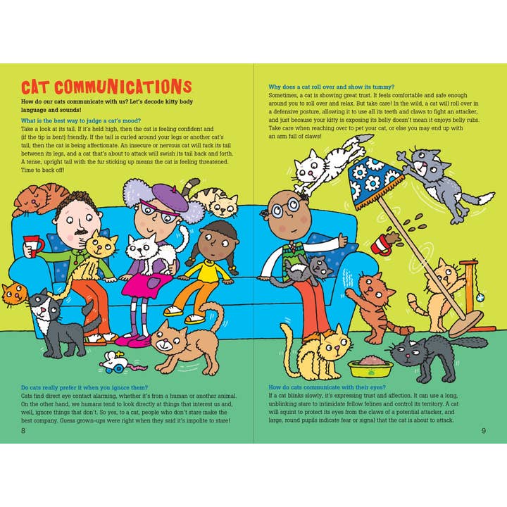 Peter Pauper Press - Wholesale Book - Kids - 100 Questions about Cats