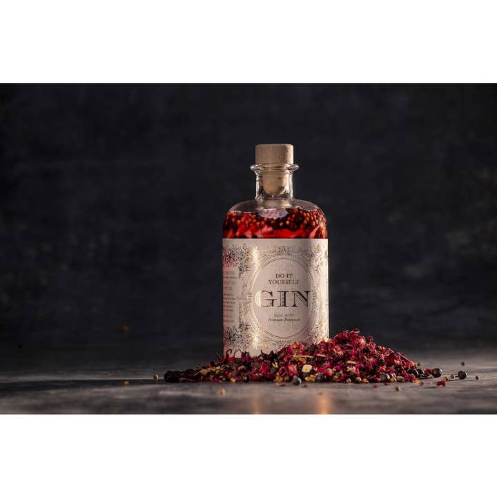 The Flavour Company - Venta al por mayor Kits de cerveza/alcohol de elaboración propia - Haz tu propia ginebra - Edición Orange Spice - Botella de 500 ml