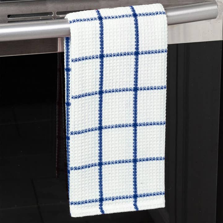 Fabstyles - Wholesale Tea Towel - Fabstyles Solo Waffle Cotton Kitchen Towel Set Of 410
