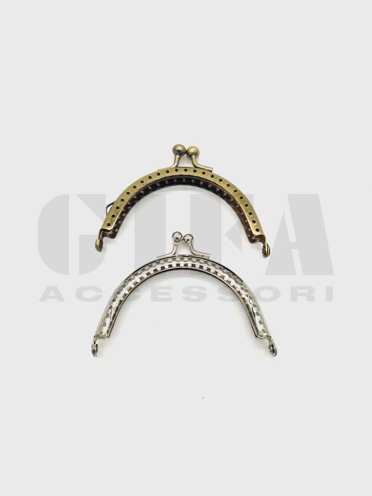 Gifa Accessori - Vente Porte-monnaie – femme - Clic clac avec trous pour porte-monnaie cm 8 x 6,53