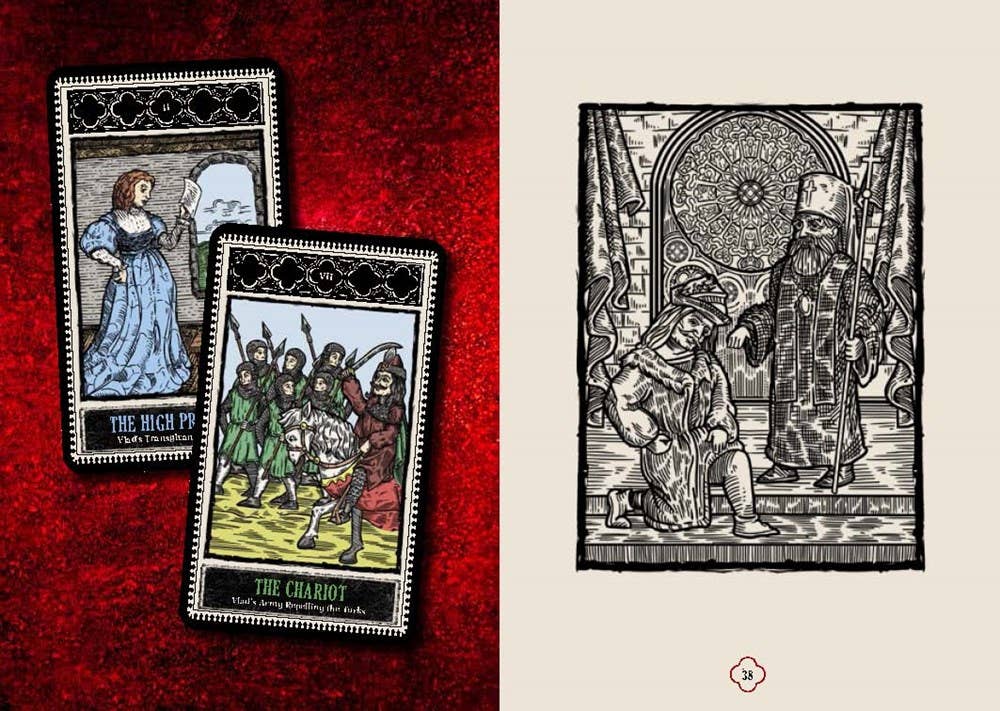 Microcosm Publishing & Distribution - Wholesale Tarot Cards - Vlad Dracula Tarot4