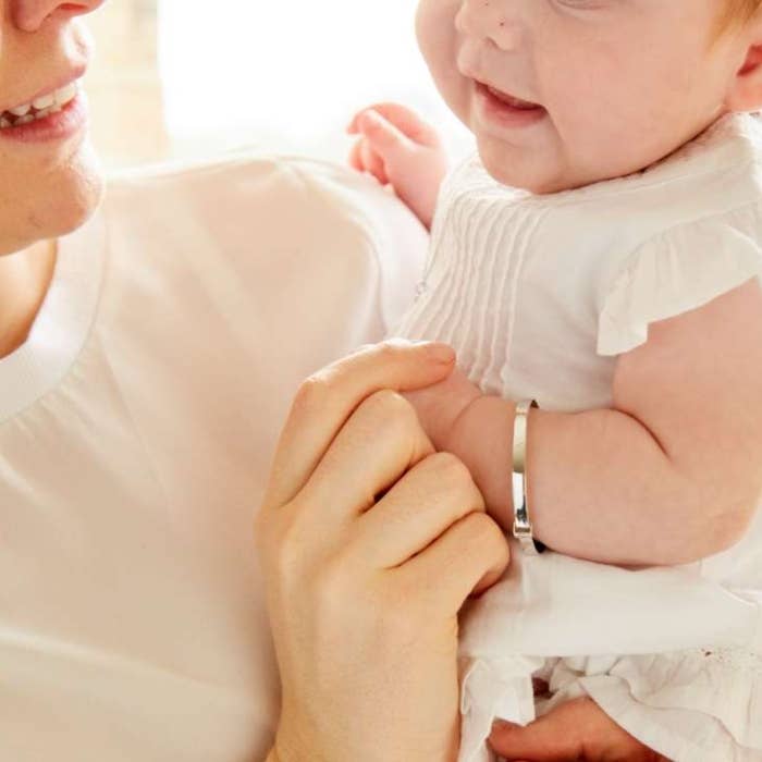 REMOVED BRAND - Wholesale Armband - Baby - Jessica - Ingelegde roségouden ster dooparmband