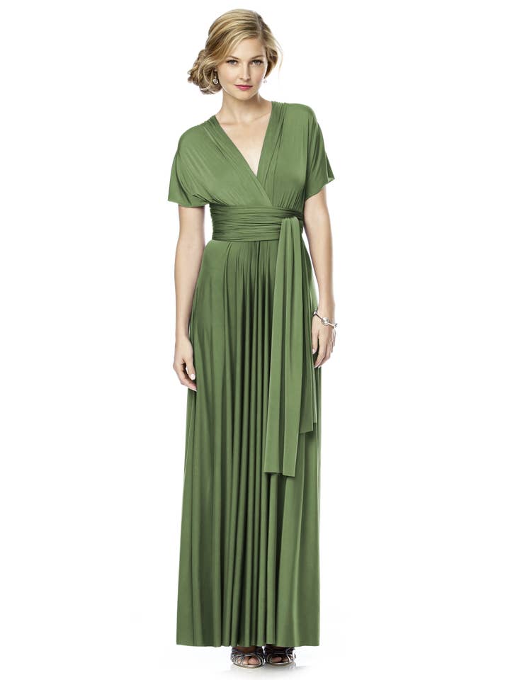 Dessy Group – Großhandel Kleid – Damen – Twist Wickelkleid: Lang106