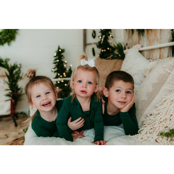 Zippered Romper for wholesale by Little Roo Co.