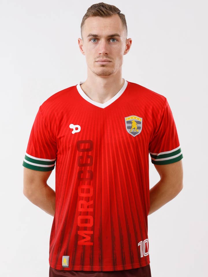 Maglia/Camisa Ronaldinho Morocco per la vendita all'ingrosso da parte di DRYWORLD