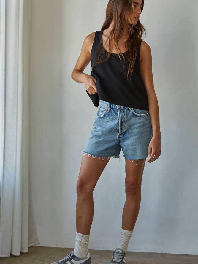 By Together - Wholesale Tank Top - Women's - L8751 | Knit Cotton Scoop Neck Sleeveless Tank Top17