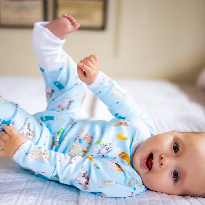 Nola Tawk - Wholesale Sleepwear Set - Kids - Dog Days of Summer Organic Cotton Pajamas2