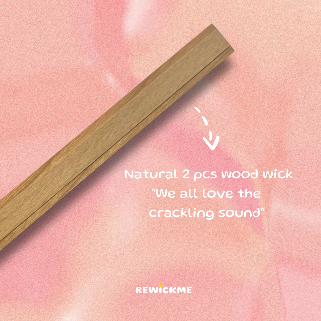 Rewickme - Vendita all'ingrosso Tagliastoppini - Stoppino in legno crepitante 15x150 mm1