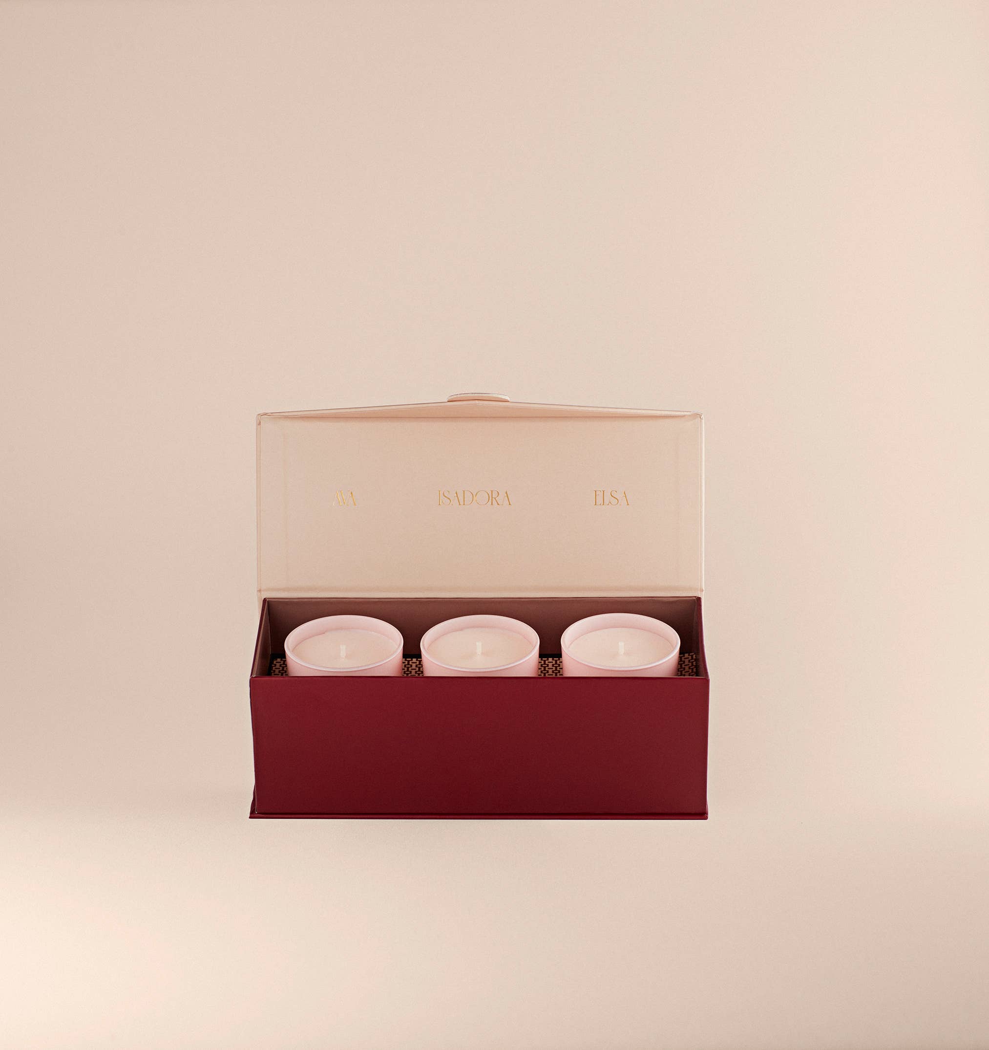 BUGAIA - Wholesale Jar/Filled Candle - CANDLE TRIO1