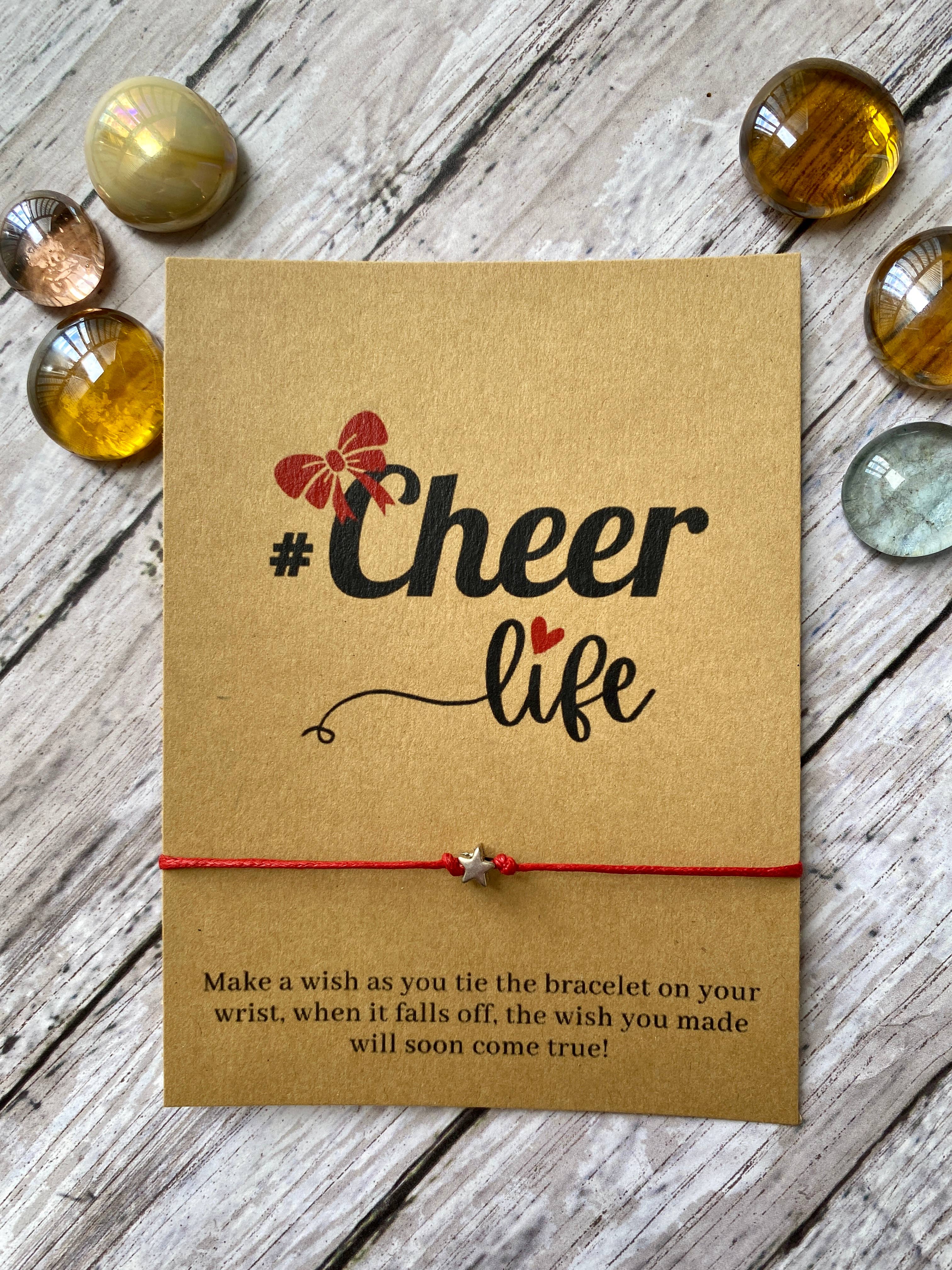 Lillydesigncrafts - Wholesale Charm/Dangle Bracelet - Cheerlife, Cheer wish bracelet0