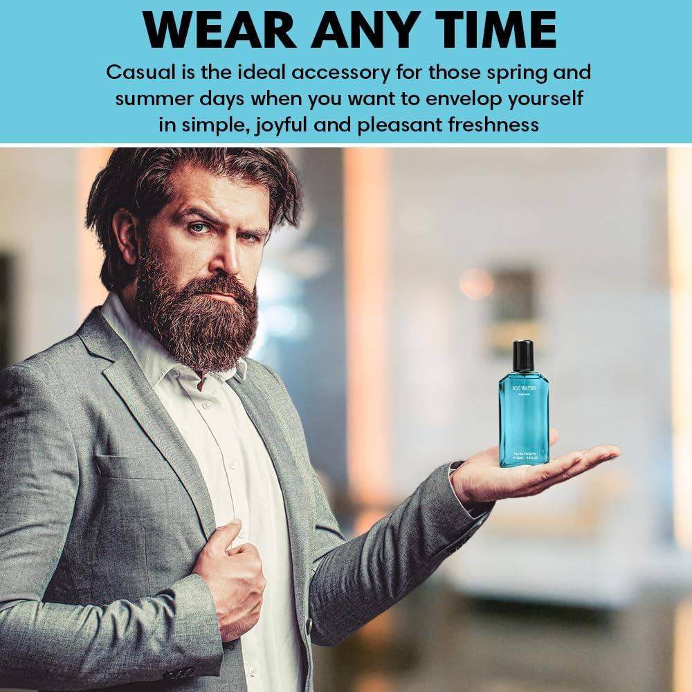 Inspire Scents - Wholesale Perfume/Eau de Toilette - Ice Water Cologne for Men  100ml EDT, Fragrance for Men3