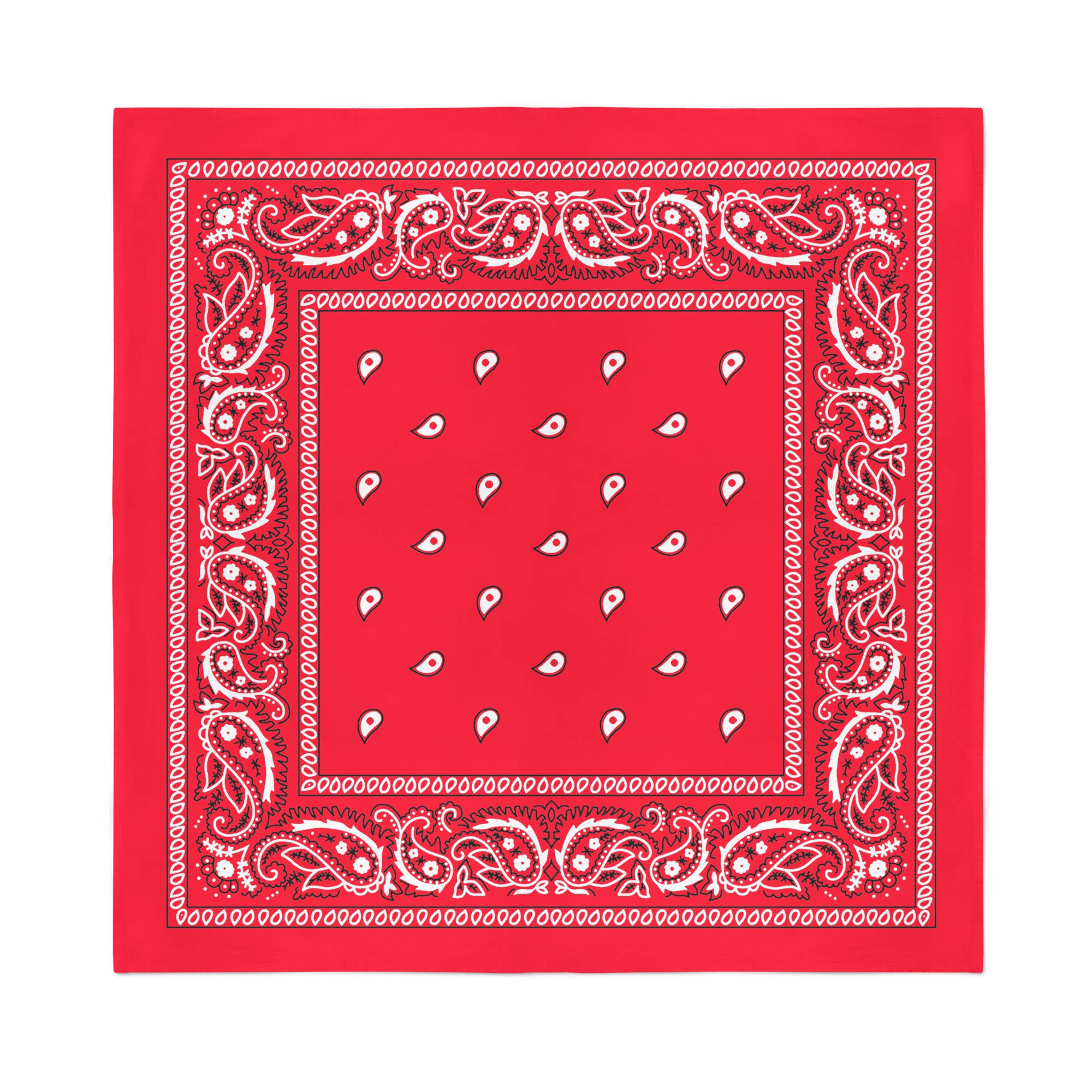 Bandanas Wholesale – wholesale Bandana – Unisex – 24 Pack Polyester Extra Large Bandanas Paisley - 27 Inches4