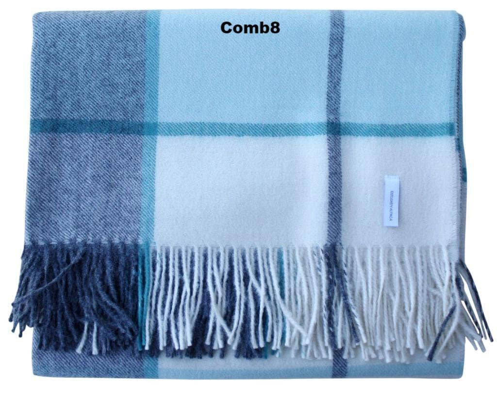 Choice Alpaca Products - Vendita all'ingrosso Plaid - Plaid Horizon Stripe in alpaca7