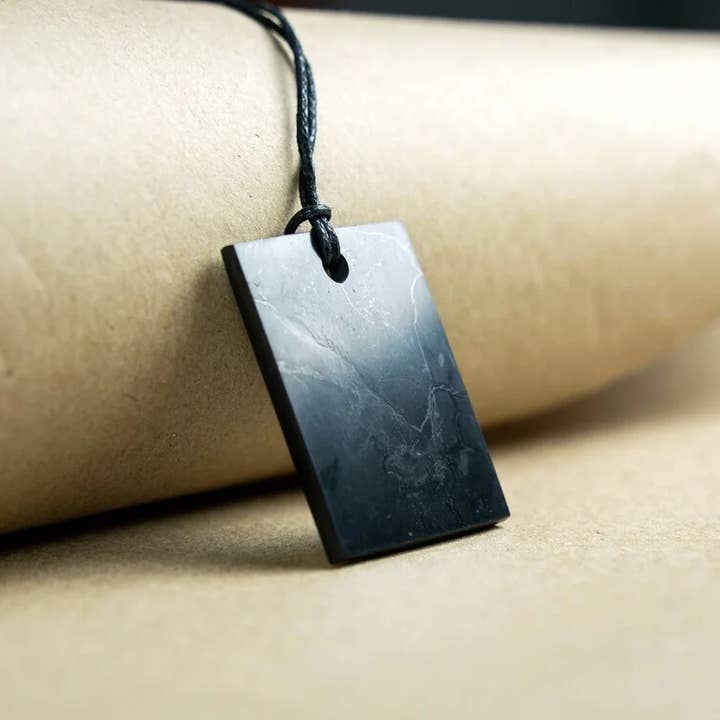 Shamans Crystal – wholesale Individual charm/pendant – Genuine Shungite Pendants27