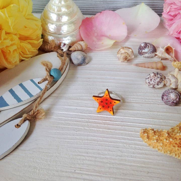 Anello Stella Marina per la vendita all'ingrosso da parte di Daffodil