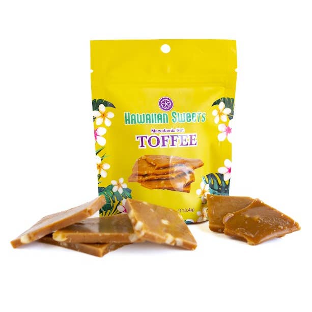 Hawaiian Sweets - Wholesale Toffee - Macadamia Nut Toffee