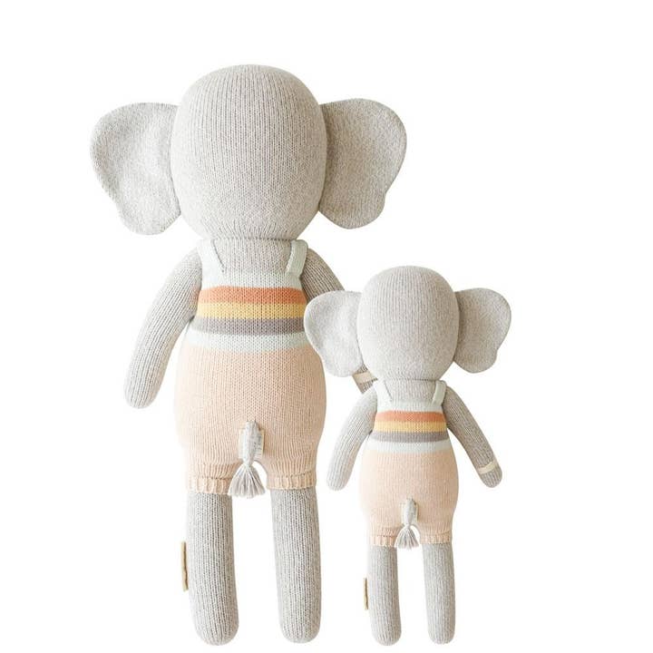 cuddle+kind - Wholesale Stuffed/Plush Toy - Kids & Baby - Evan the elephant, gives 10 meals