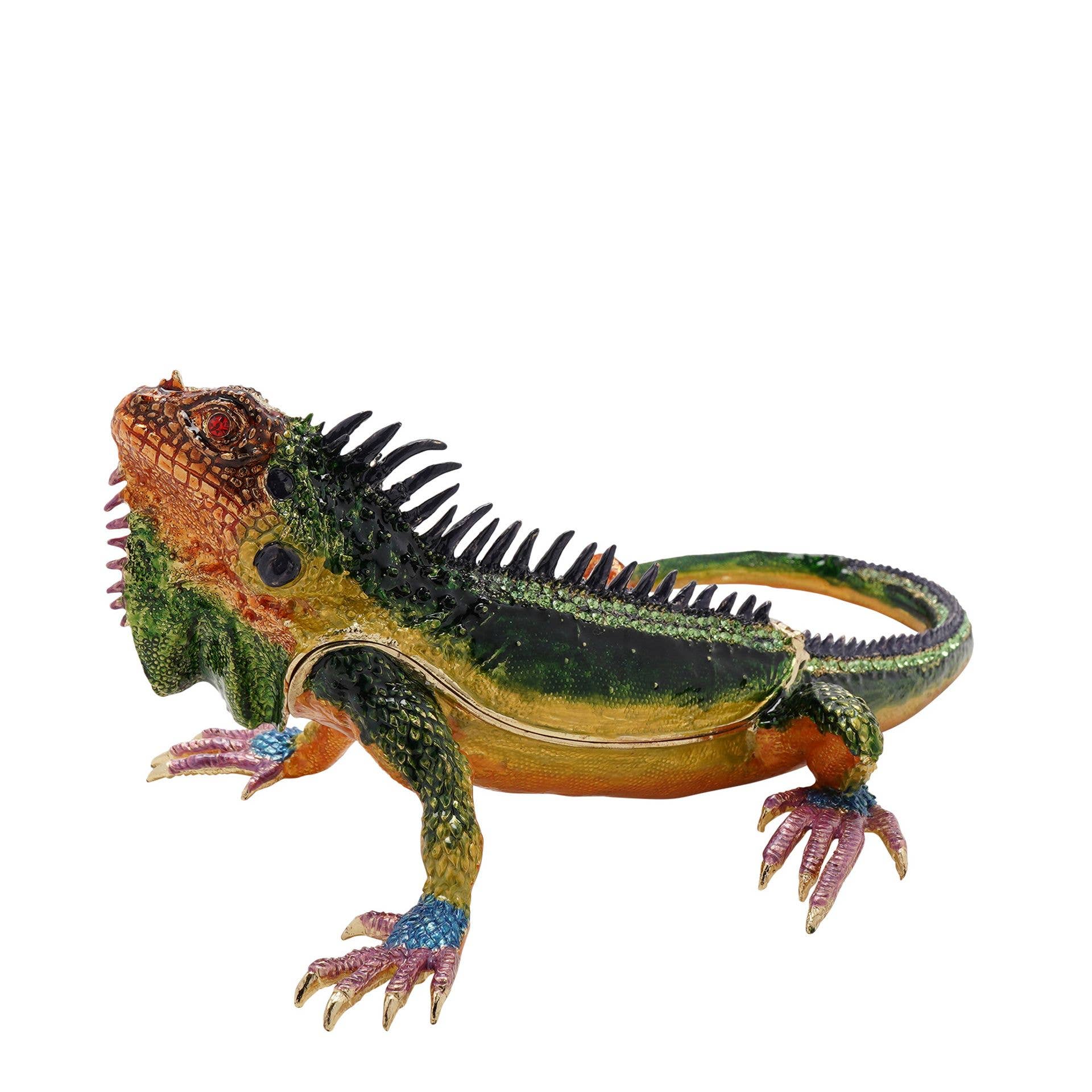 WIDDOP and Co. – Großhandel Schmuckschatulle/-Organizer – Geschätzte Schmuckstücke - Große Leguan3