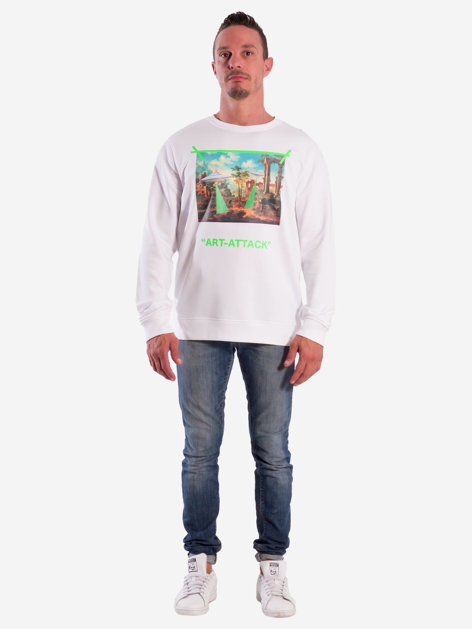 Openspace – wholesale Graphic sweatshirt – Unisex – ART-ATTACK SWEATSHIRT1