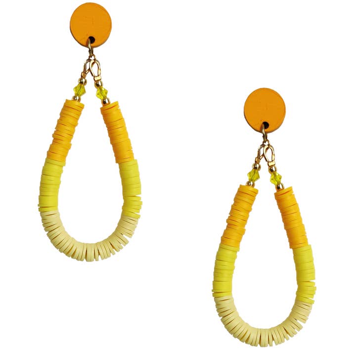 Boucles d'oreilles légères Double Dutch | Ananas pour la vente par SCOTCHBONNET!