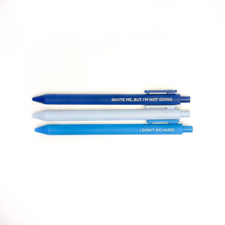 Grey Street Paper - Wholesale Pen - Introvert Pen Set1