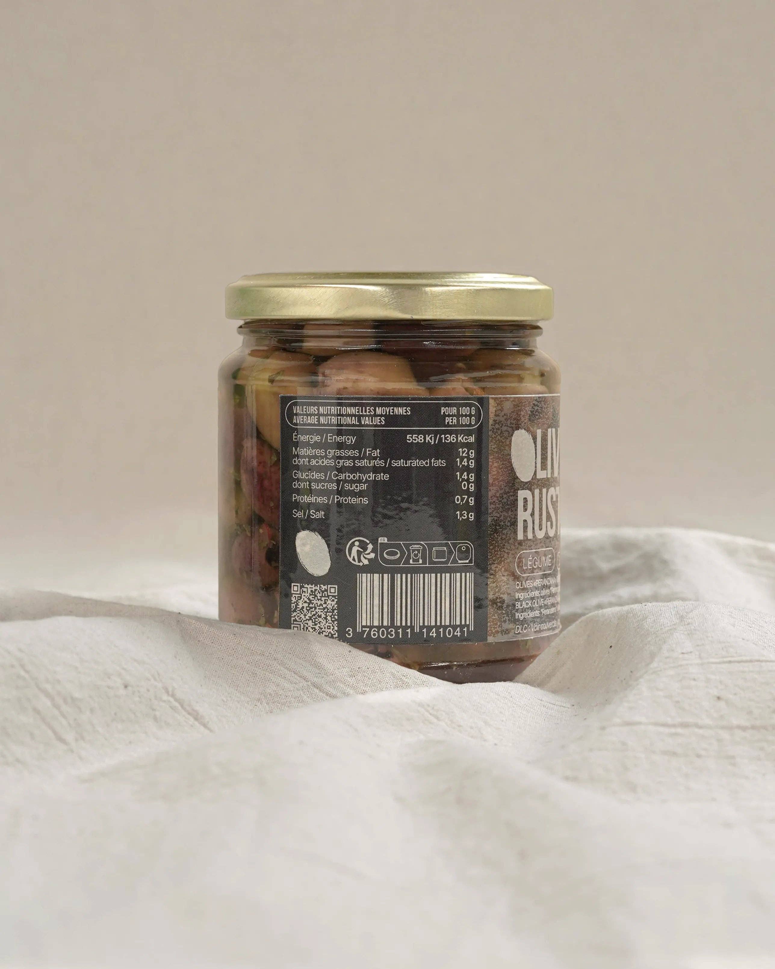 OLIO DI SERRA - Wholesale Olives - Pitted Rustic Peranzana Olives - Pitted "Rustic" Peranzana Olives in Olive Oil (280g)2