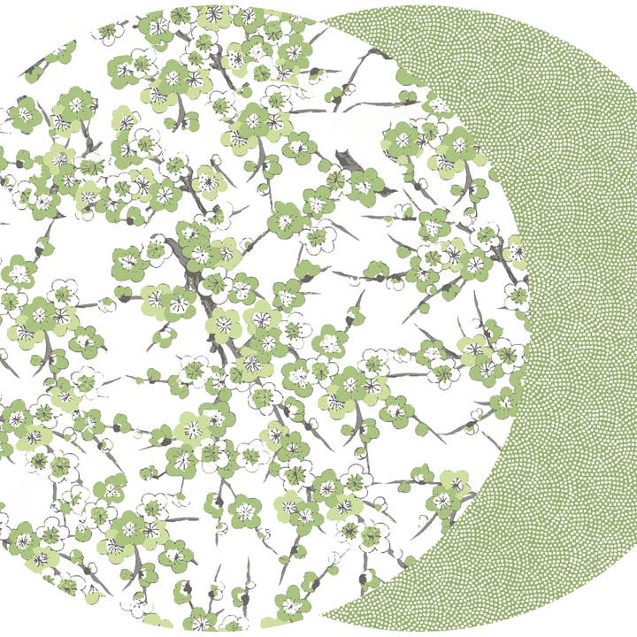 RUND TVÅSIDIG BLOMMIG BORDSTABLETT för wholesale av Holly Stuart Home