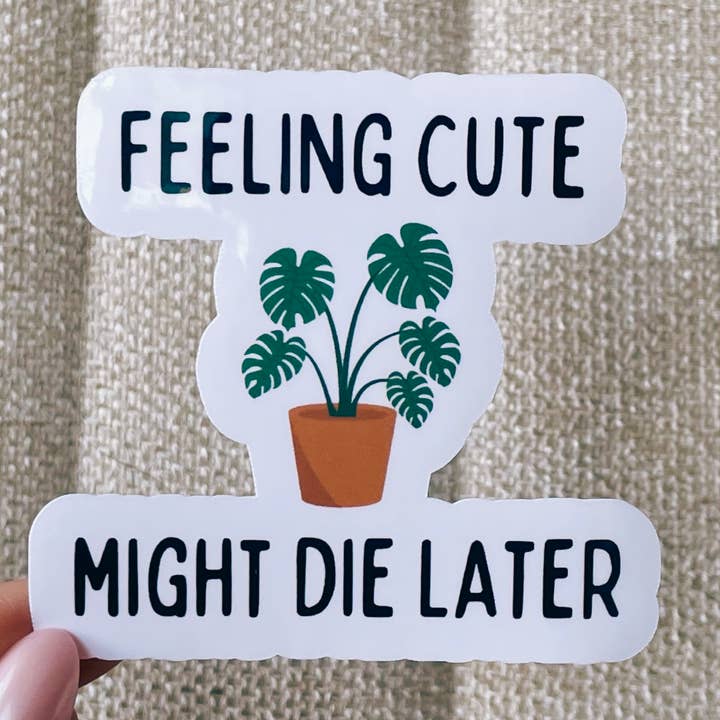 Känsla söt klistermärke för wholesale av Kaela Milan Design Co