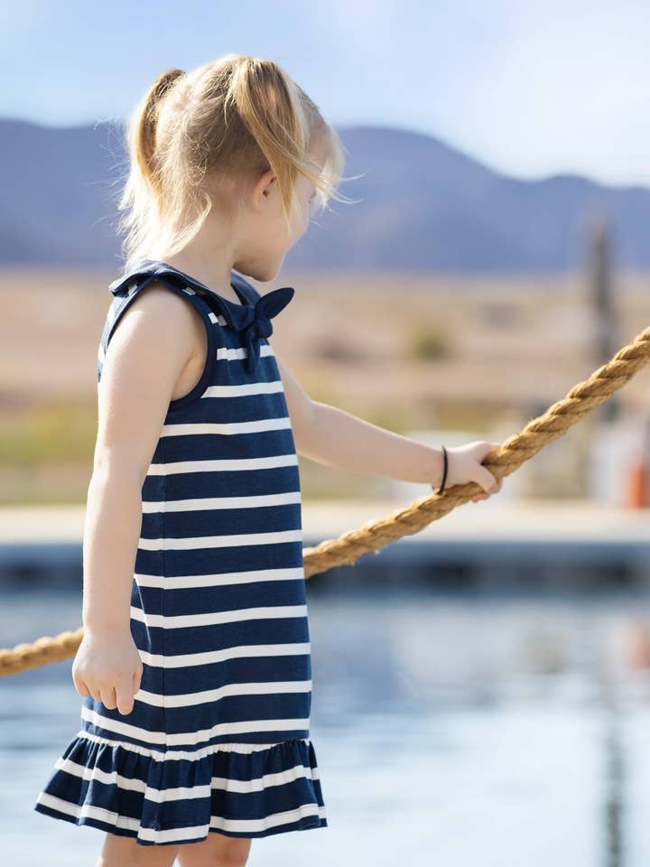 Monica + Andy - Wholesale Dress - Kids - Sailor Dress_Sailor Stripes