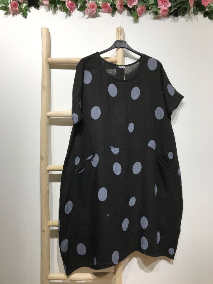 LINEN & COTTON HOUSE - Wholesale Dress - Women's - LINEN DRESS. 17600 SPRING SUMMER CLOTHING78