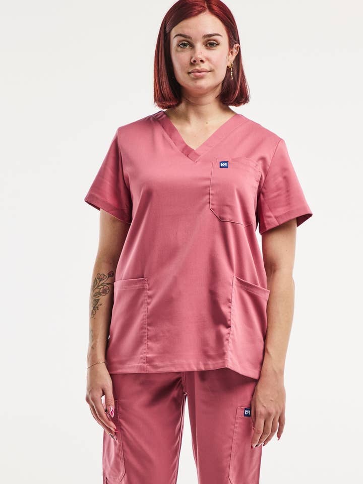 EMMA - Medicinsk tunika - Kvinde - Lyserød for engroshandel hos AELIN