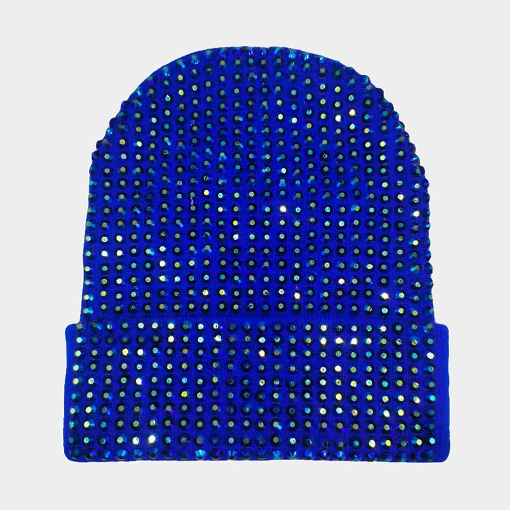 Sensibling Corp. - Venta al por mayor Gorro de lana - Mujer - Gorro de punto liso con tachuelas11