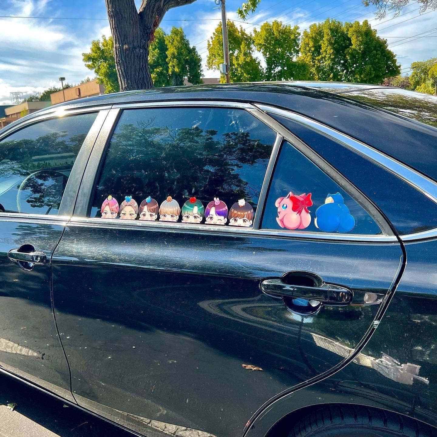 Nekodecal - Wholesale Sticker - Chibi BTS Peekers12