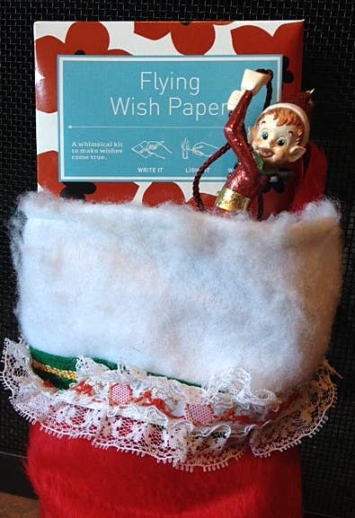 FLYING WISH PAPER ® - Wholesale Christmas Card - GREEN HOLIDAY, Advent Holiday Decorations, Stocking Stuffers6
