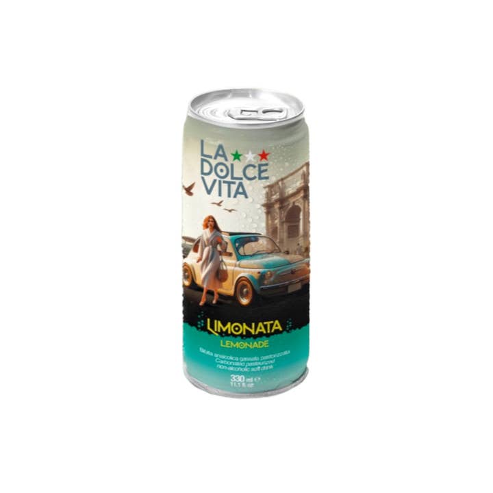 Made in eatalia - Wholesale Soda/Carbonated Drink - La Dolce Vita Italian Limonata Soft Drink 33cl
