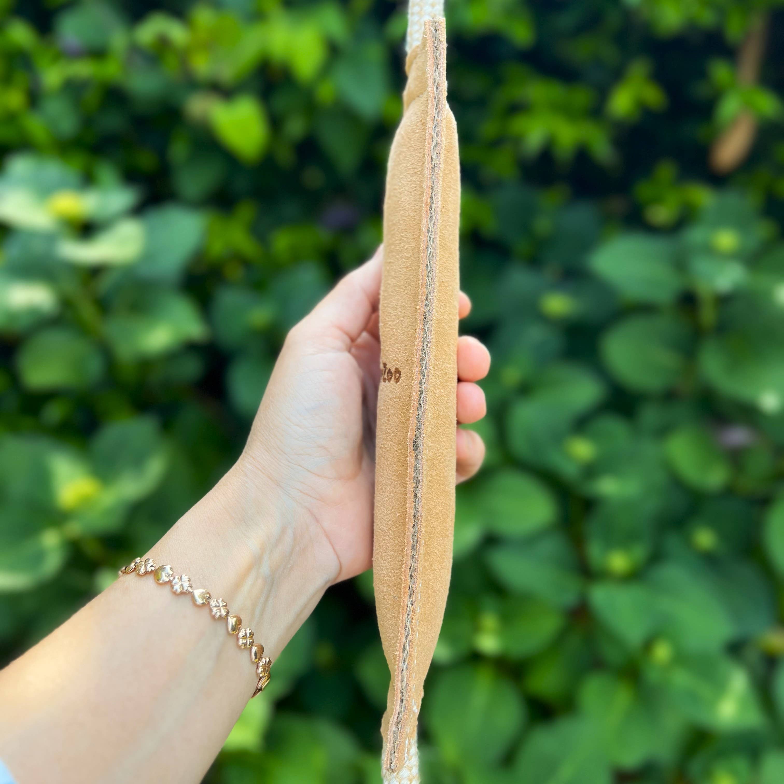 Funny Zoo - Wholesale Pet Rope Toy - Dog - Suede sleeve with double handle2