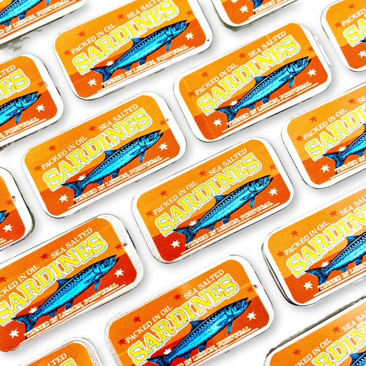 Averfelt - Wholesale Lip Balm - Portuguese Sardine Tin Lip Balms - Assorted Flavors