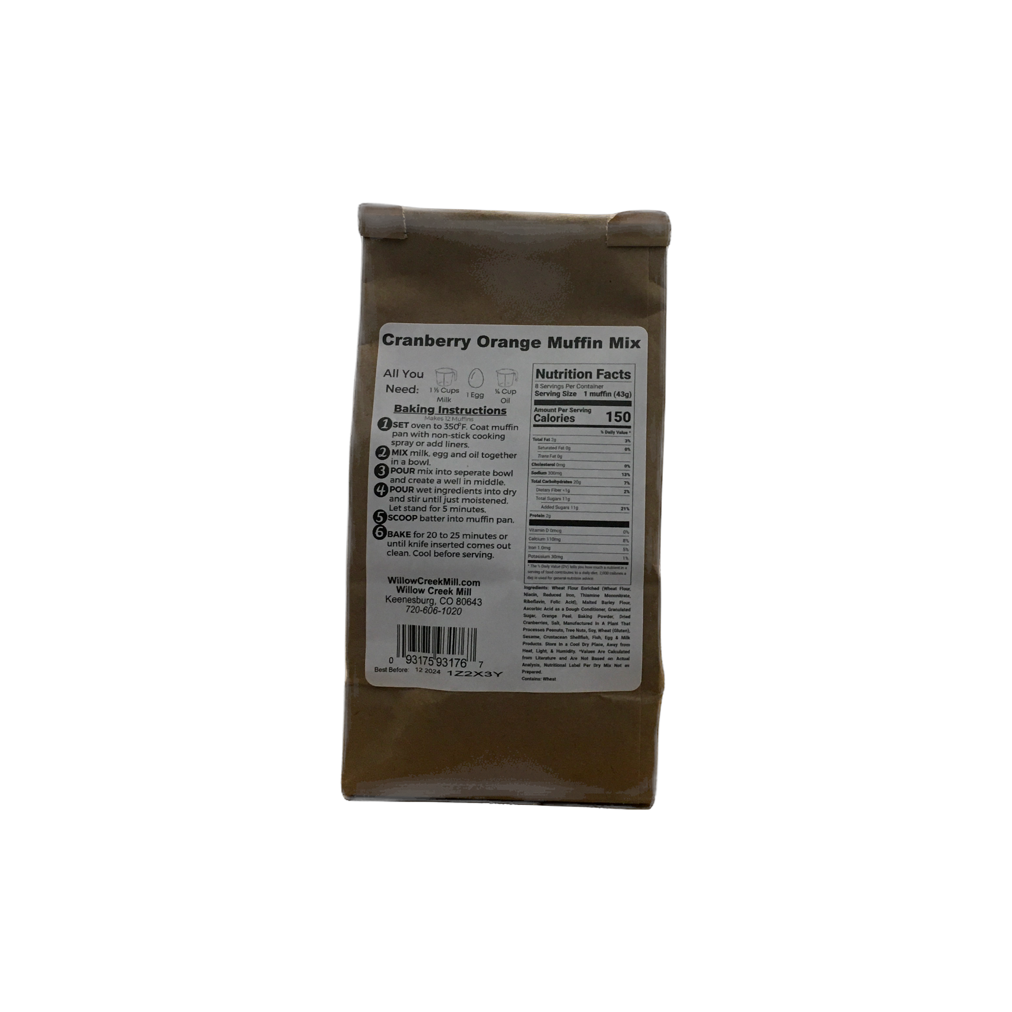 Willow Creek Mill - Wholesale Cake Mix - Willow Creek Mill Starter Pack 6  of 6 Different Mixes 3613