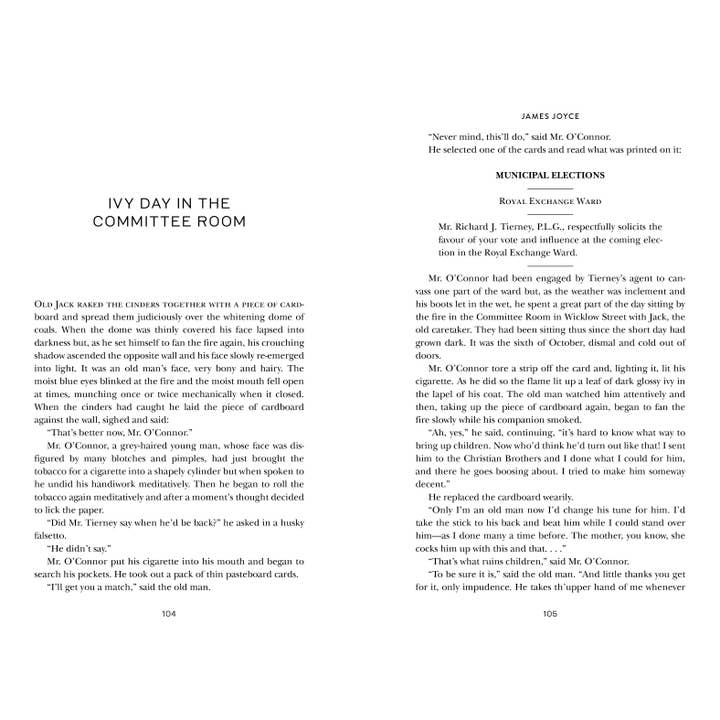 Hachette Book Group - Wholesale Classics - Dubliners by James Joyce5