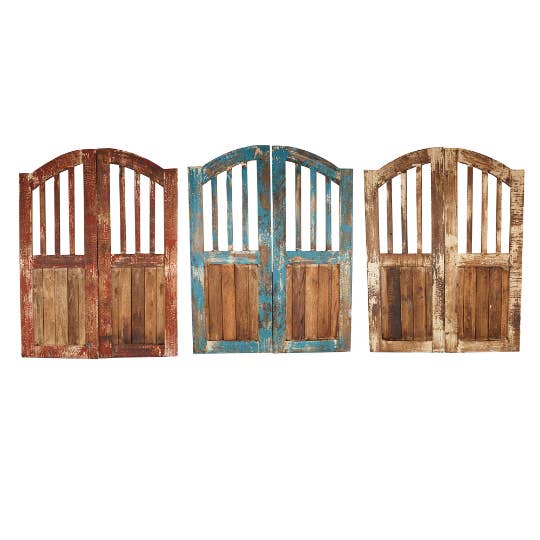 Arroyo Creek Pair Farmhouse Wall Decor Windows-30x40 inches for wholesale by My Amigos Imports