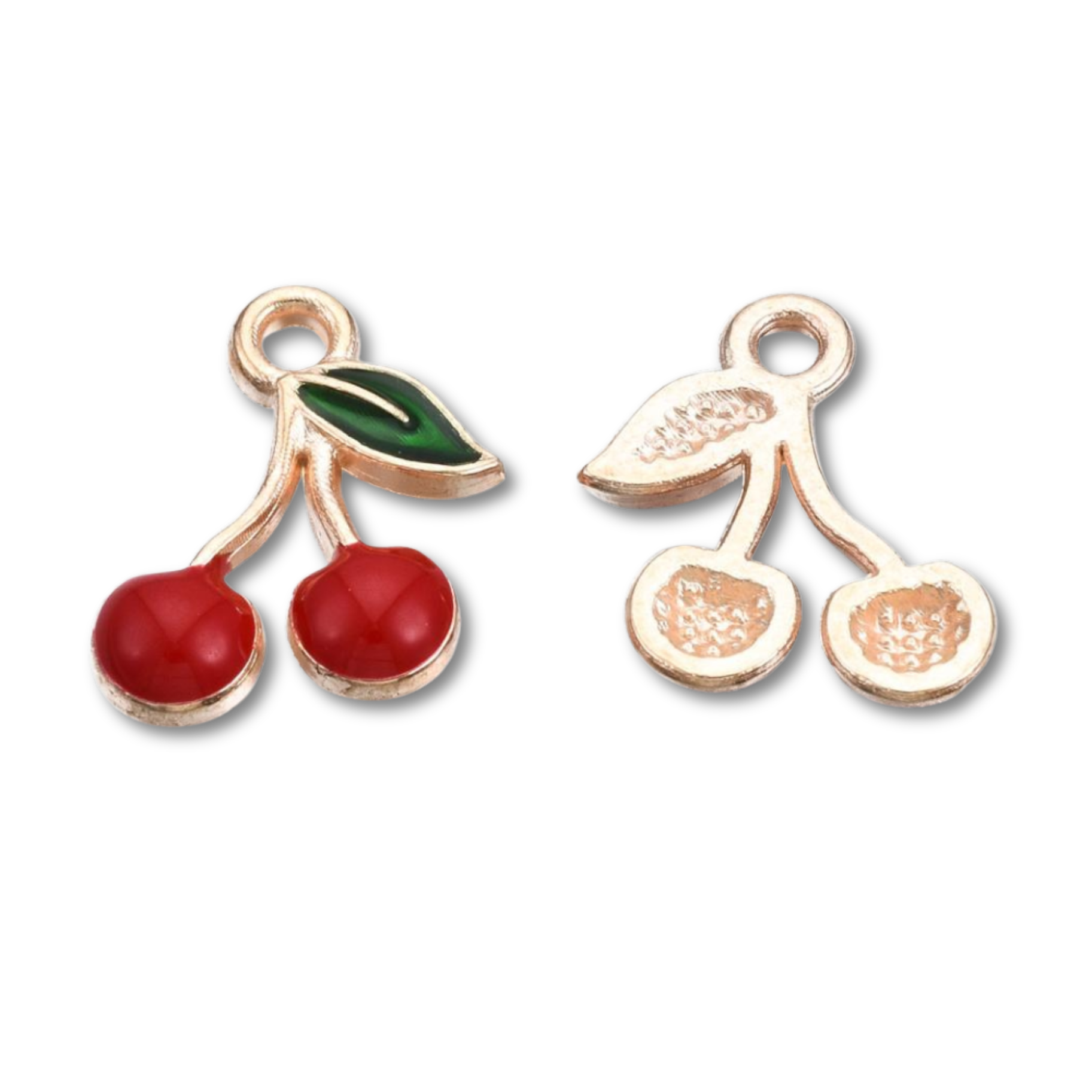 Love, Paige Designs – Engroshandel Vedhæng/charm – Guldlegering Kirsebær Charm1