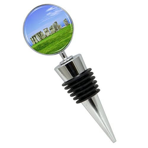Stonehenge Wine Bottle Stopper In Gift Box for wholesale by City Souvenirs