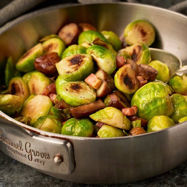 samuel groves - Wholesale Pan - Classic 28cm Stainless Steel Triply Chefs Pan