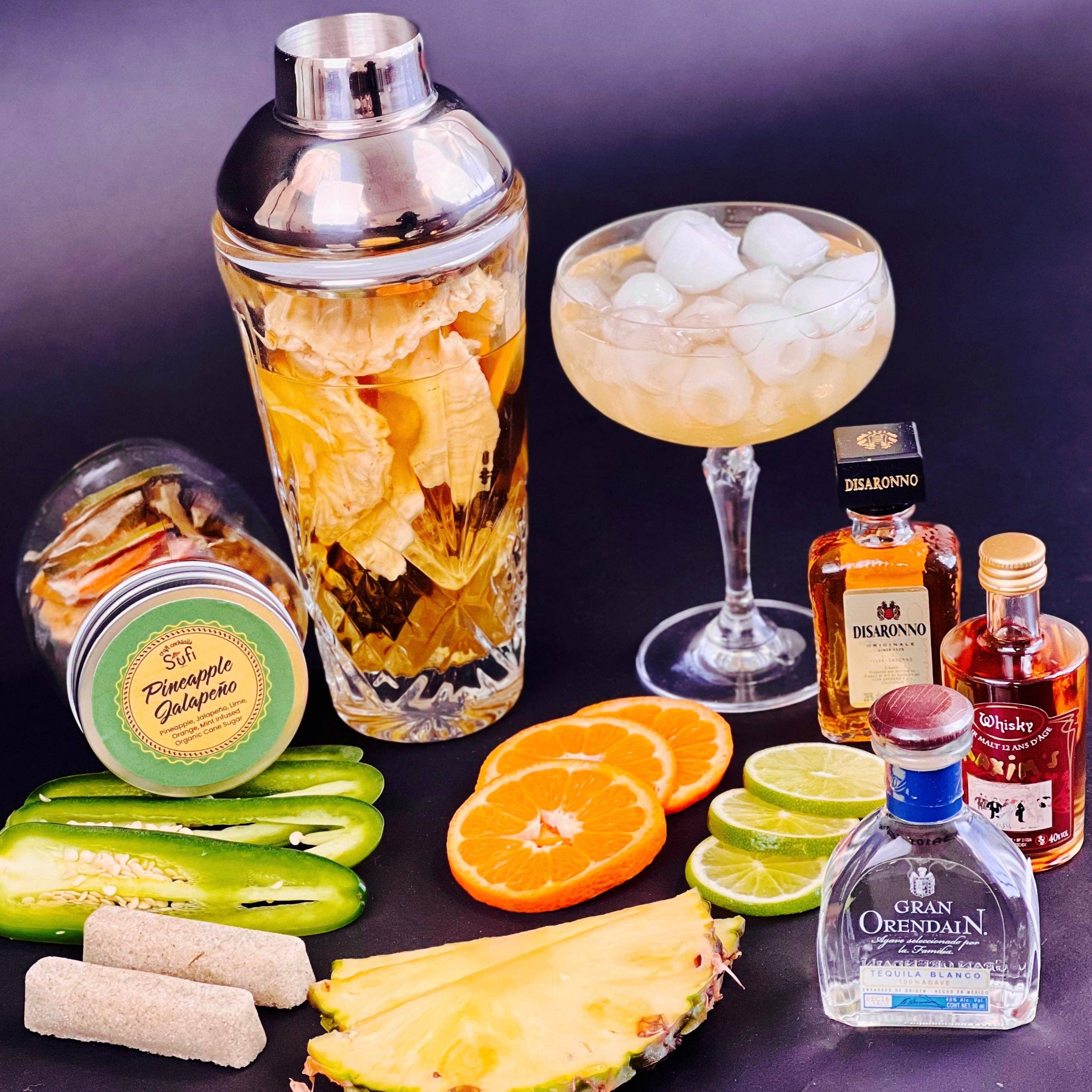 Sufi Craft Cocktails - Vendita all'ingrosso Mix/sciroppo per cocktail - Jalapeño all'ananas1