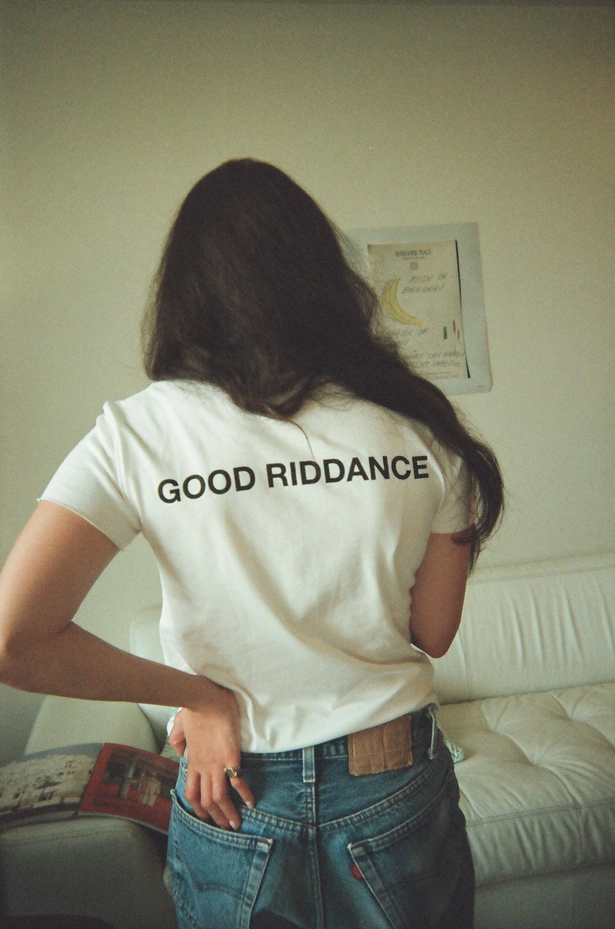 Also, Freedom - Wholesale T-Shirt - Women's - Good Riddance, Baby Girl Tee2