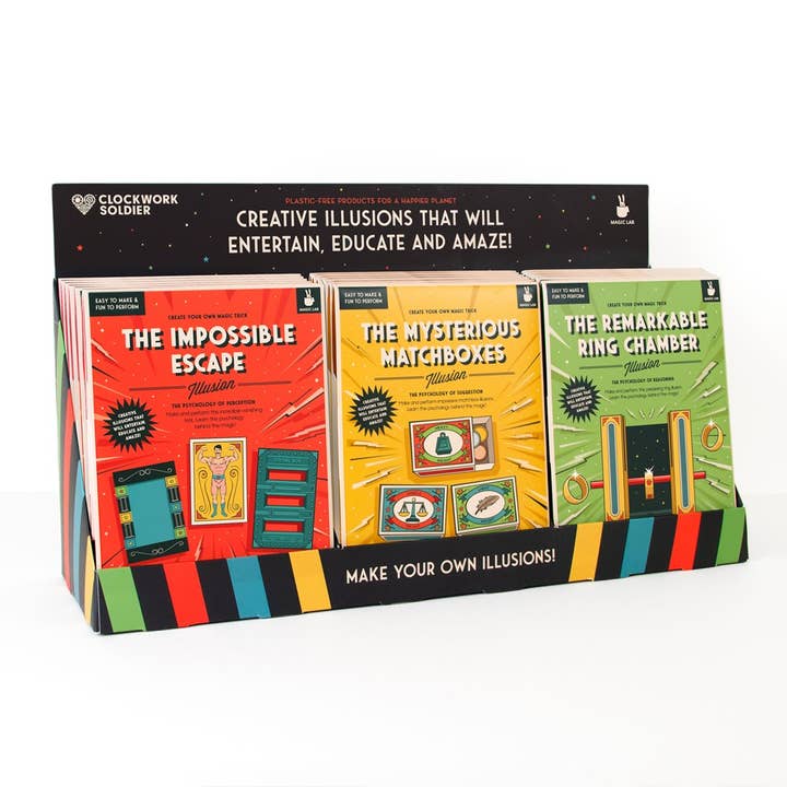 Magic Trick POS - Expositor vacío para tiendas para venta al por mayor de Clockwork Soldier - USA