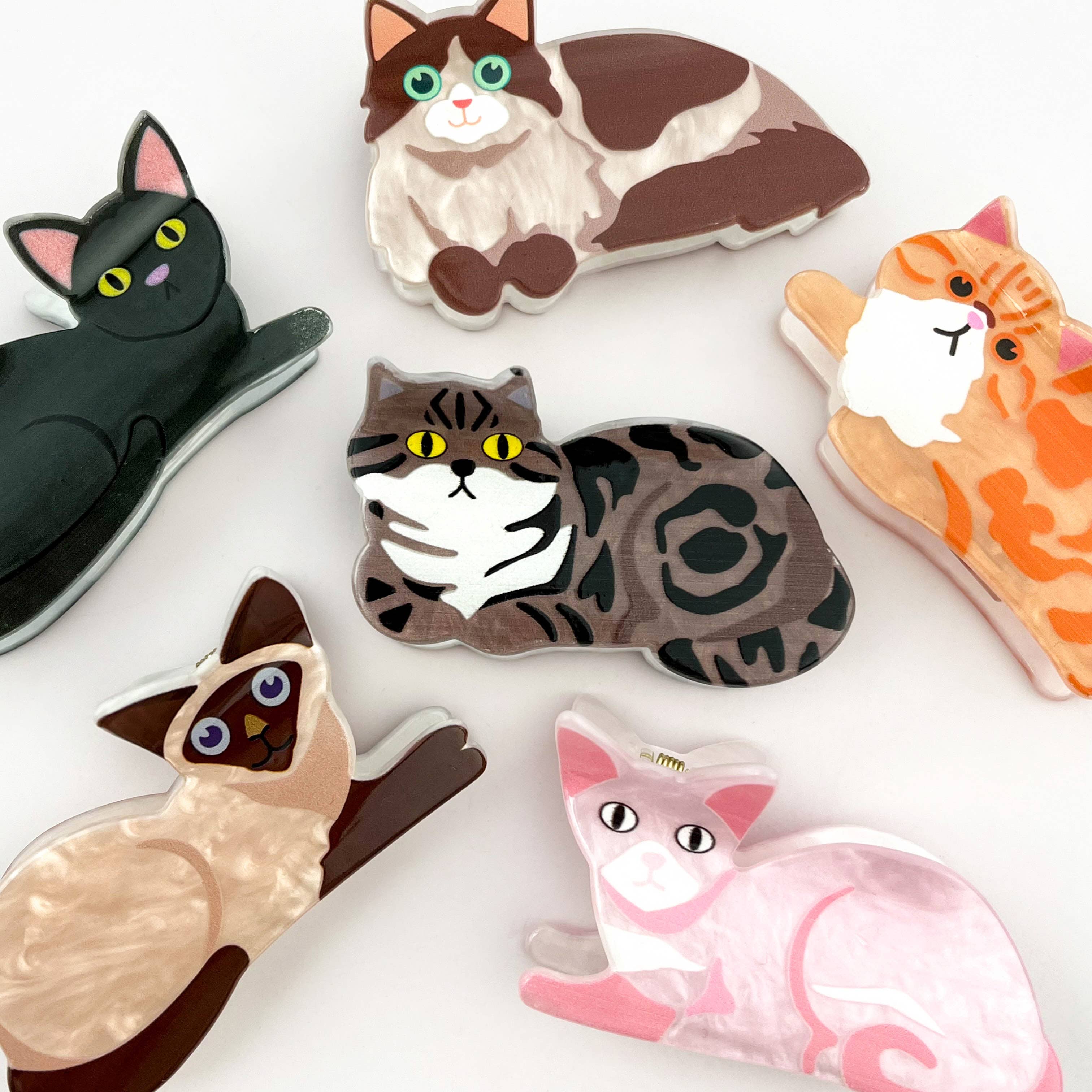 TheDivaSoap - Wholesale Hair Clip - Women's - Cute Cat Claw Clip, Animal Hair Clip9